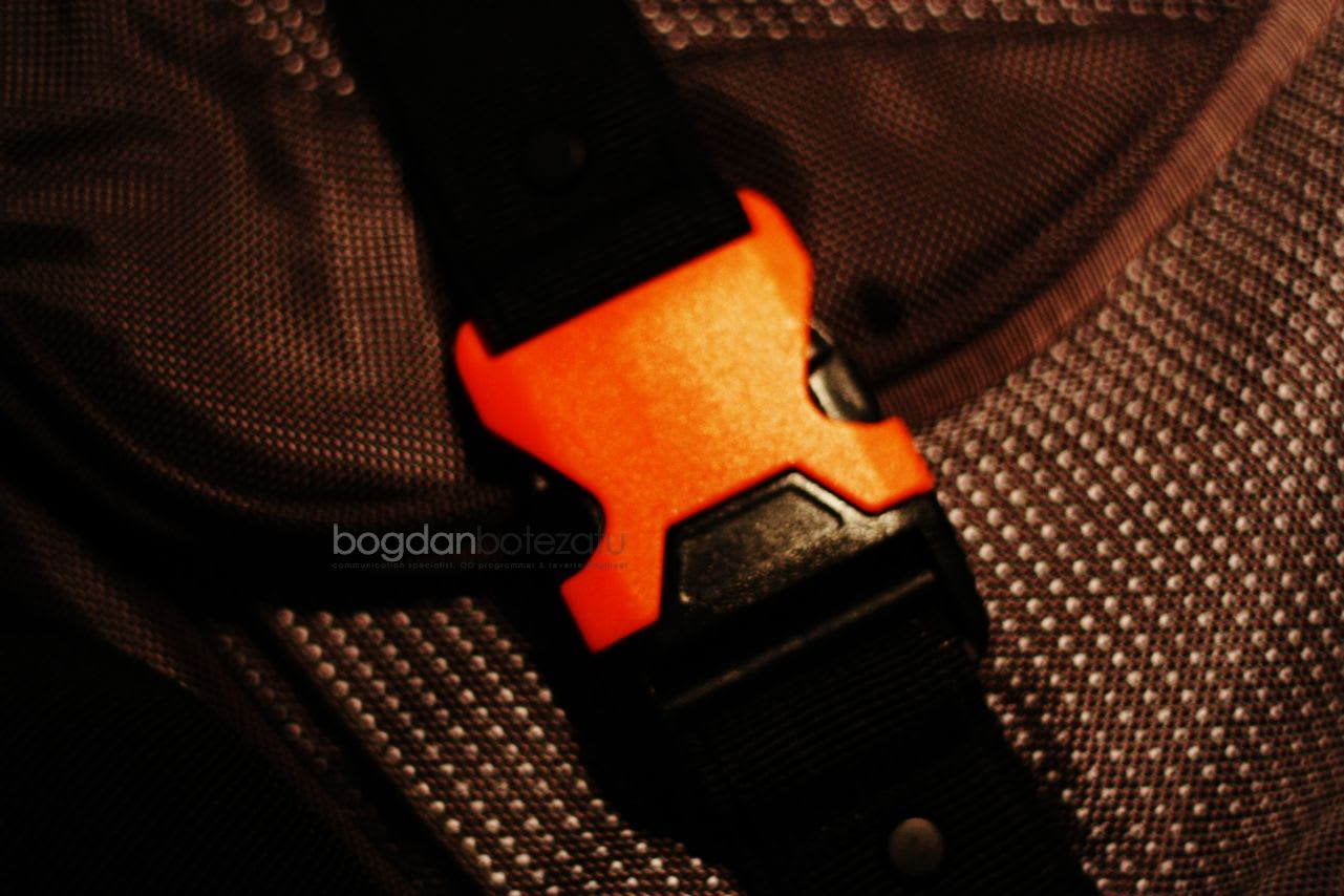 Ubuntu bag - detail of the buckle
